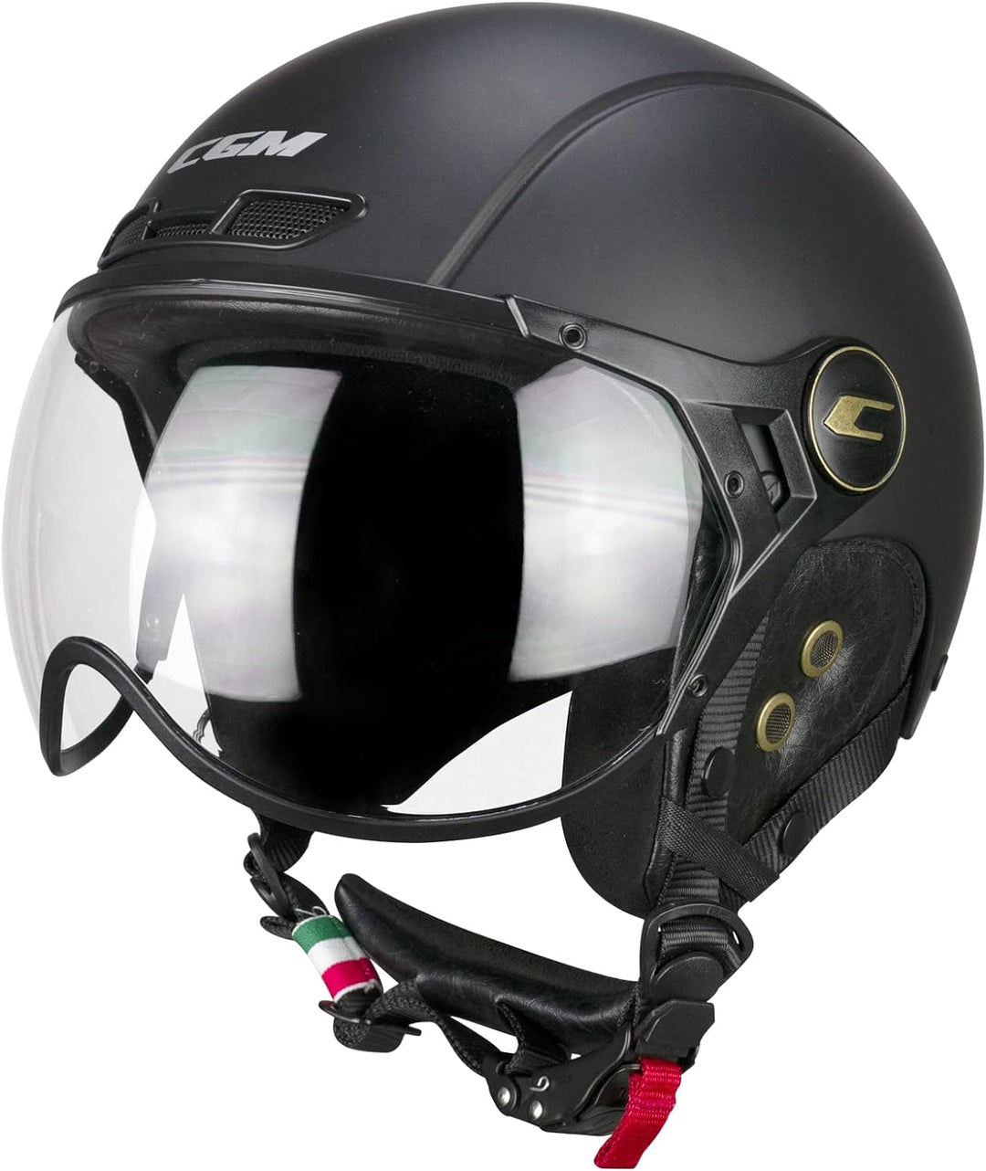 CGM Unisex – Erwachsene EBI skihelm, Mattschwarz, XL (60cm)