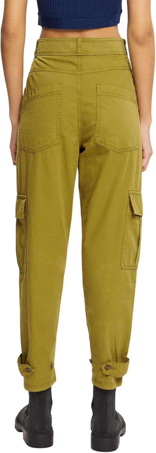 ESPRIT Damen Hose 30W / 28L 360/Olive, 30W / 28L 360/Olive