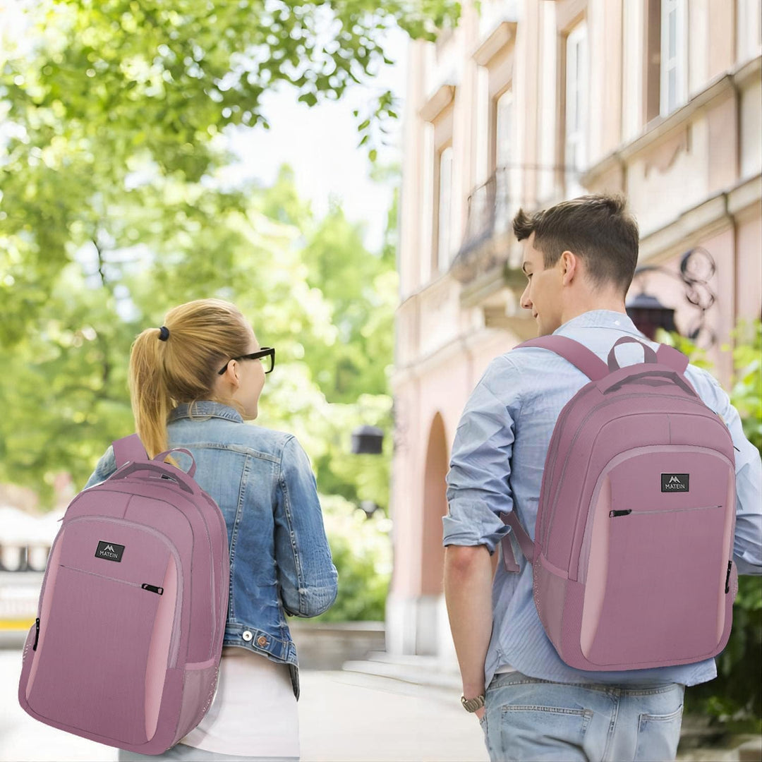 MATEIN Business Laptop Rucksack 15,6 Zoll Reise Laptoptasche mit USB Ladeanschluss Wasserabweisend D