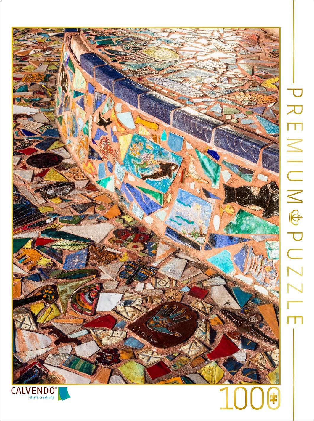 CALVENDO Puzzle Mosaikkunst 1000 Teile Lege-Grösse 48 x 64 cm Foto-Puzzle Bild von TomKli, 1000 Teil
