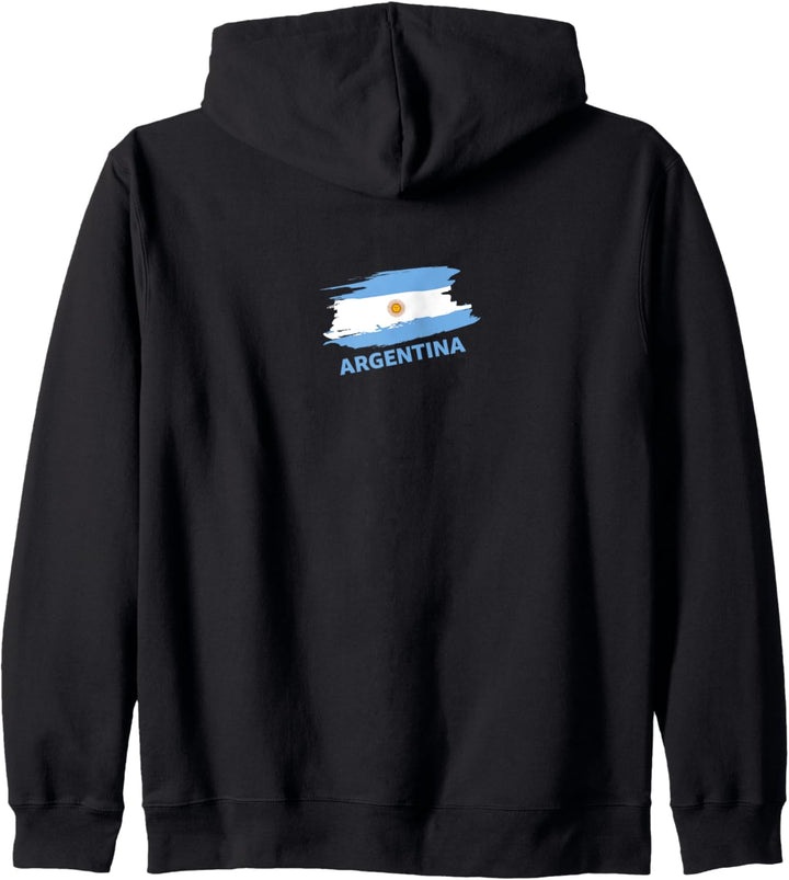 Flagge Argentinien Kapuzenjacke