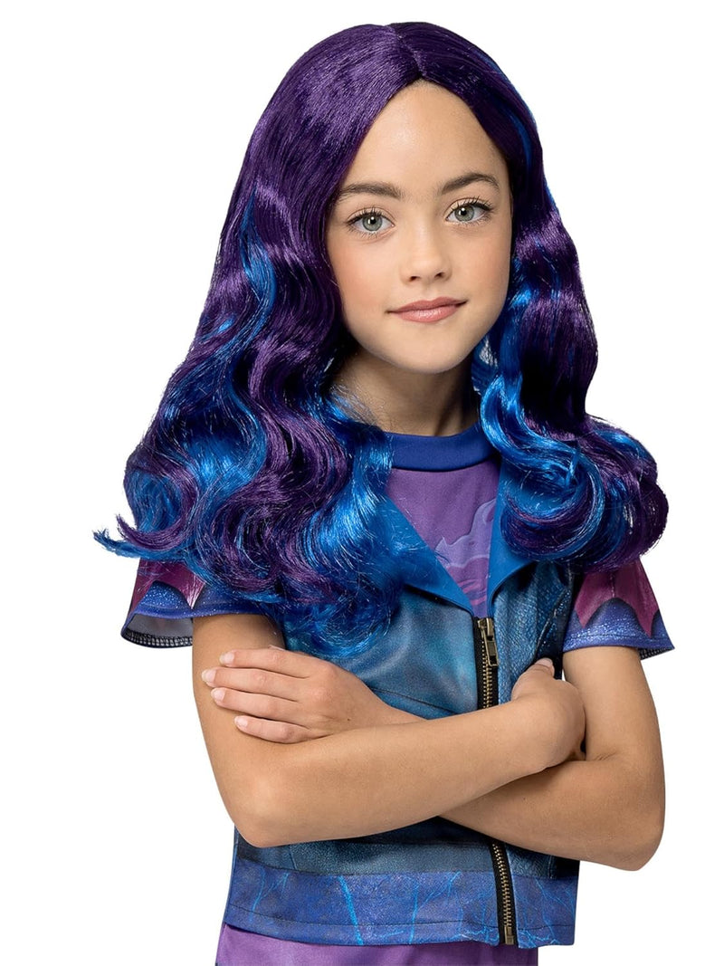 Disney Descendants Mal Wig, Ombre & Curly Modern, Modern