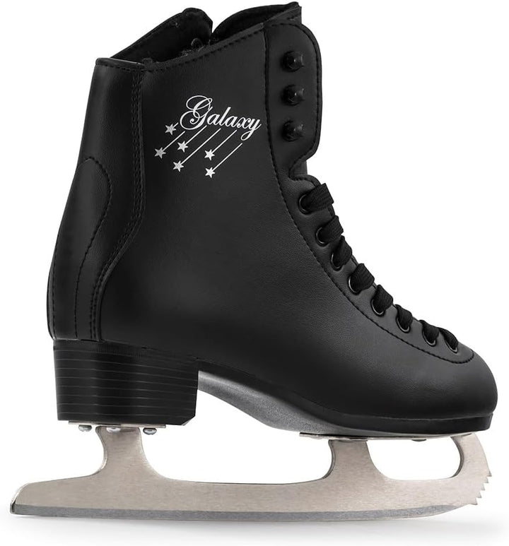 SFR Galaxy Retro Schlittschuhe schwarz Schwarz UK13J EU32 US13.5, Schwarz UK13J EU32 US13.5