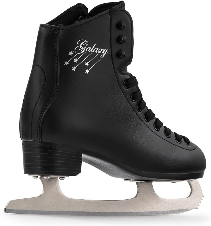 SFR Galaxy Retro Schlittschuhe schwarz Schwarz UK 7 EU40.5 US8, Schwarz UK 7 EU40.5 US8