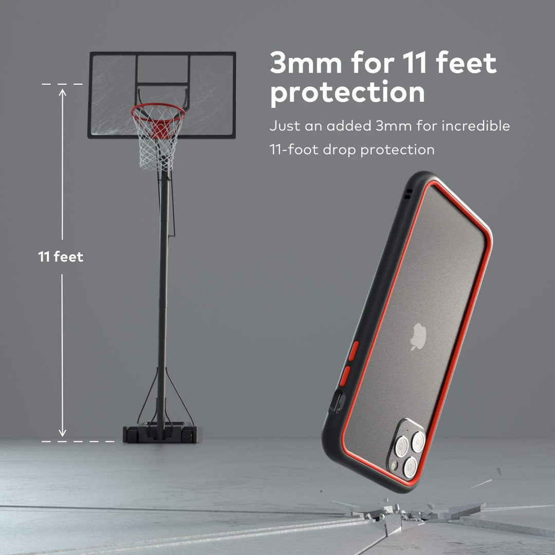 RhinoShield Modulares Case kompatibel mit [iPhone 11 Pro] | Mod NX - Anpassbare & stossdämpfende Sch