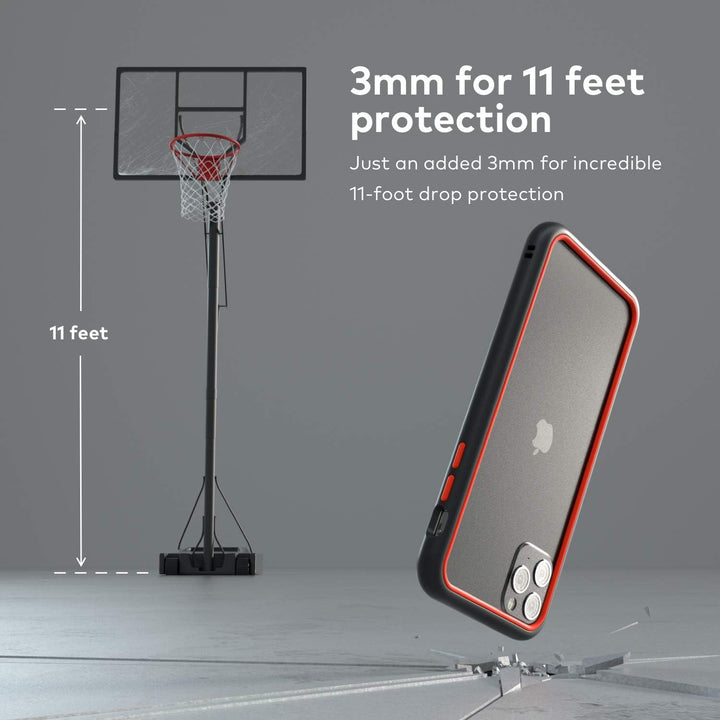 RhinoShield Modulares Case kompatibel mit [iPhone 11 Pro] | Mod NX - Anpassbare & stossdämpfende Sch