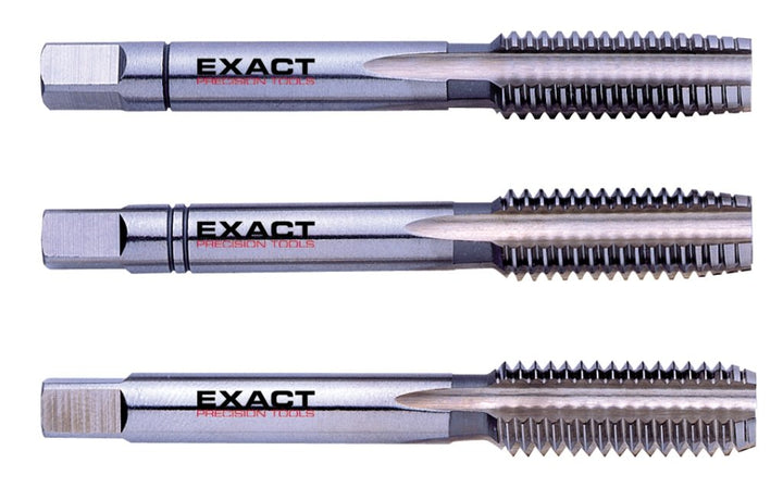 EXACT 30107 Handgewindebohrer Satz M12 HSS DIN 352, M12