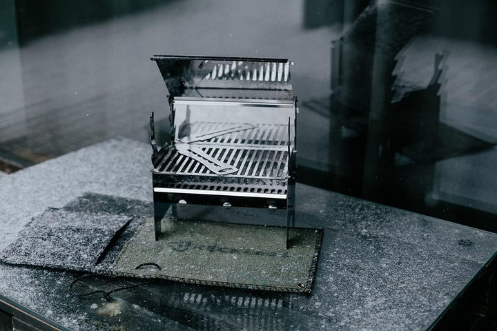 Grill Camping ReiseGrill Partner Klappbaren BBQ Modern Mangal Edelstah