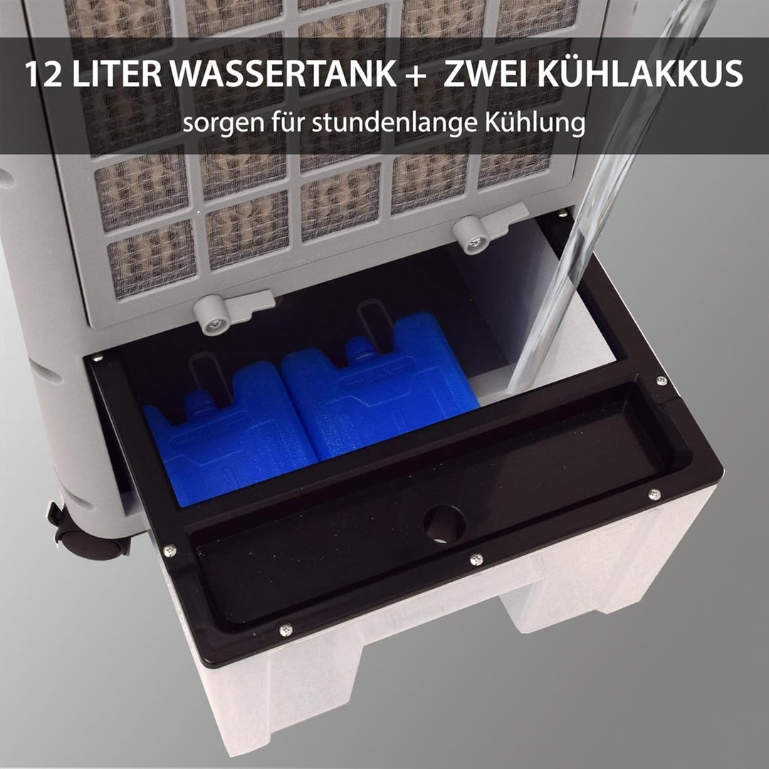 Syntrox Verdunstungskühler Windo | Luftkühler mit Wasser | Luftbefeuchter, Einstellbare Geschwindigk