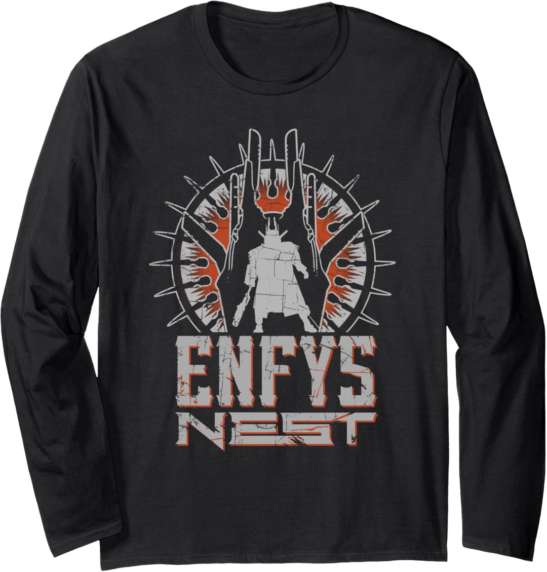 Star Wars Han Solo Movie Enfys Nest Symbol Langarmshirt
