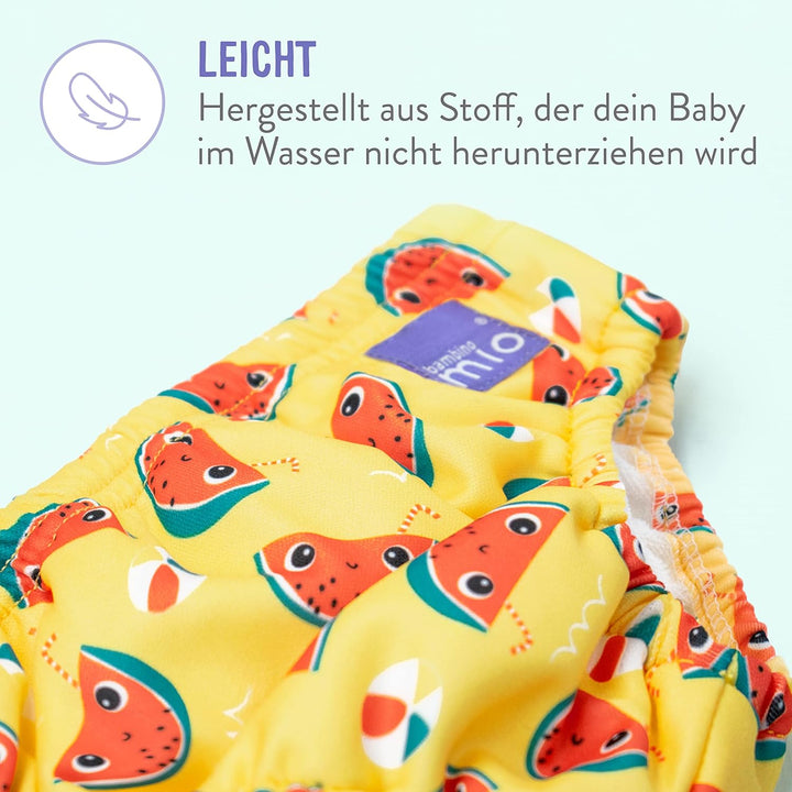 Bambino Mio, revolutionäre wiederverwendbare Schwimmwindel für Babys und Kleinkinder, Jungen und Mäd