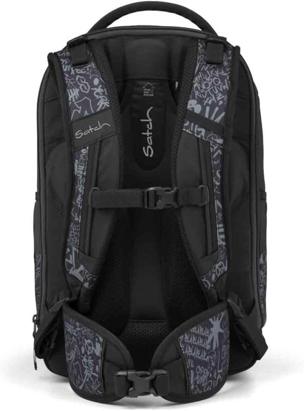 Satch Match Plus Schulrucksack Set 3tlg. inkl. Schlamperbox und Sporttasche (Street Ink), Street Ink