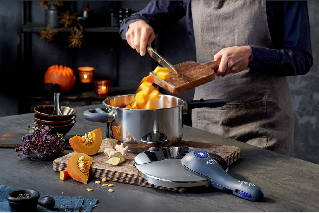WMF Perfect Plus Schnellkochtopf- Unterteil Induktion 3l, Dampfkochtopf ohne Deckel, Cromargan Edels