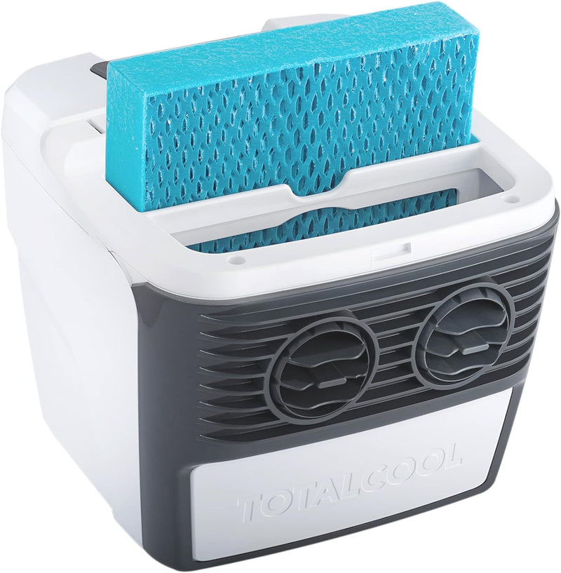 TOTALCOOL 3000 – Tragbarer Verdunstungsluftkühler 12 V/24 V/AC – Wohnwagen – Wohnmobil – Bootfahren