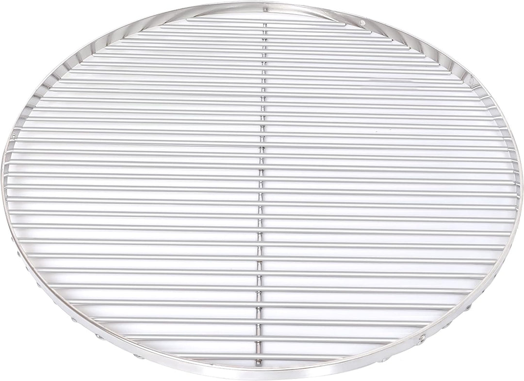 Edelstahl Dreibein mit Tasche Schwenker Grillgestell 60 cm Edelstahlrost 6 mm Stäbe