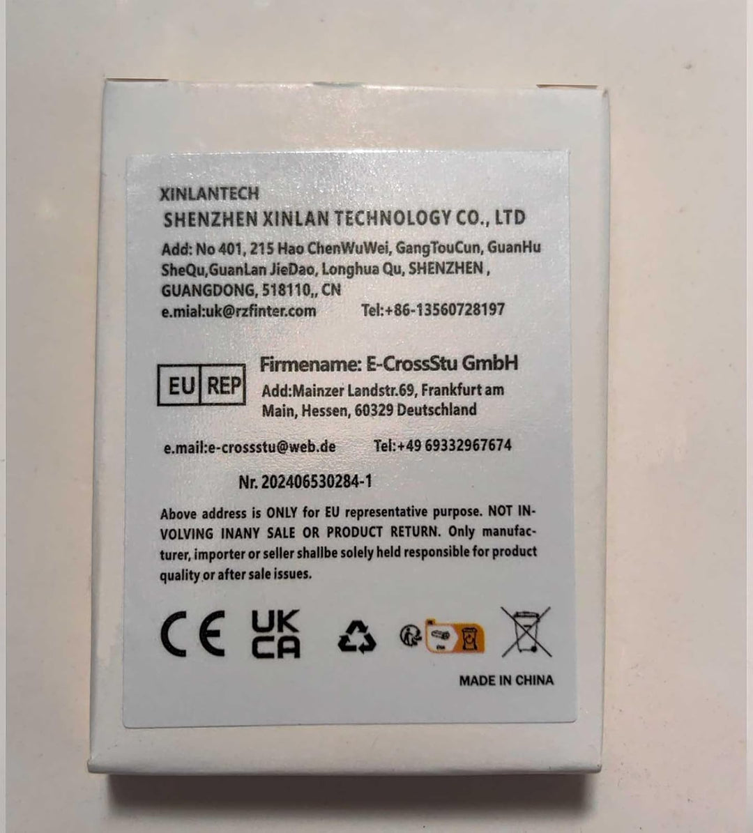AOLIKES 3,7 V 1100 mAh Ersatzakku für Sena 10C, 10C Pro Motorrad-Bluetooth-Headset, Sena X1 Smart He