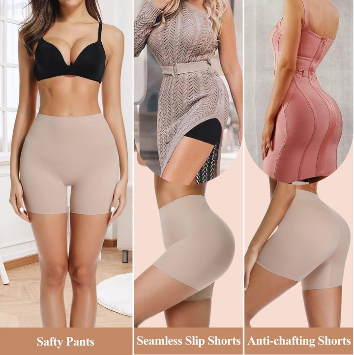 Joyshaper Unterhosen Damen Unter Rock Kurze Hose Anti Chafing Anti Scheuer Shorts Radlerhose für Kle
