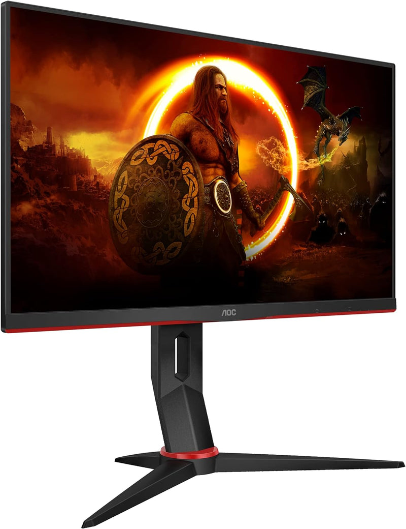 AOC Gaming 24G2SP - 24 Zoll FHD Monitor, 165 Hz, 1 ms, FreeSync Premium (1920x1080, VGA, HDMI, Displ