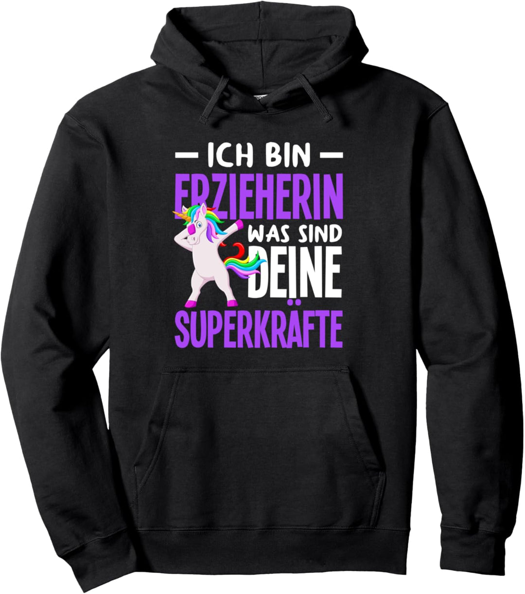 Ich Bin Erzieherin Was Sind Deine Kräfte Lustiges Erzieher Pullover Hoodie
