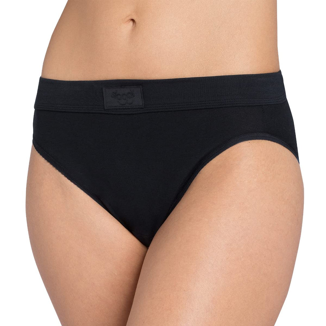 Sloggi Damen sloggi Double Comfort Tai Taillenslip, 3x Schwarz (Black)