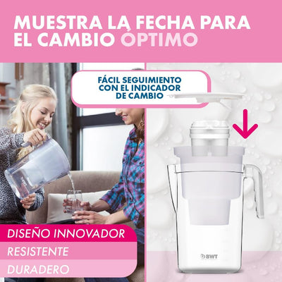 BWT 8801504 JARRA AGUA TIPO BRITA, Weiss, 11.5 cm