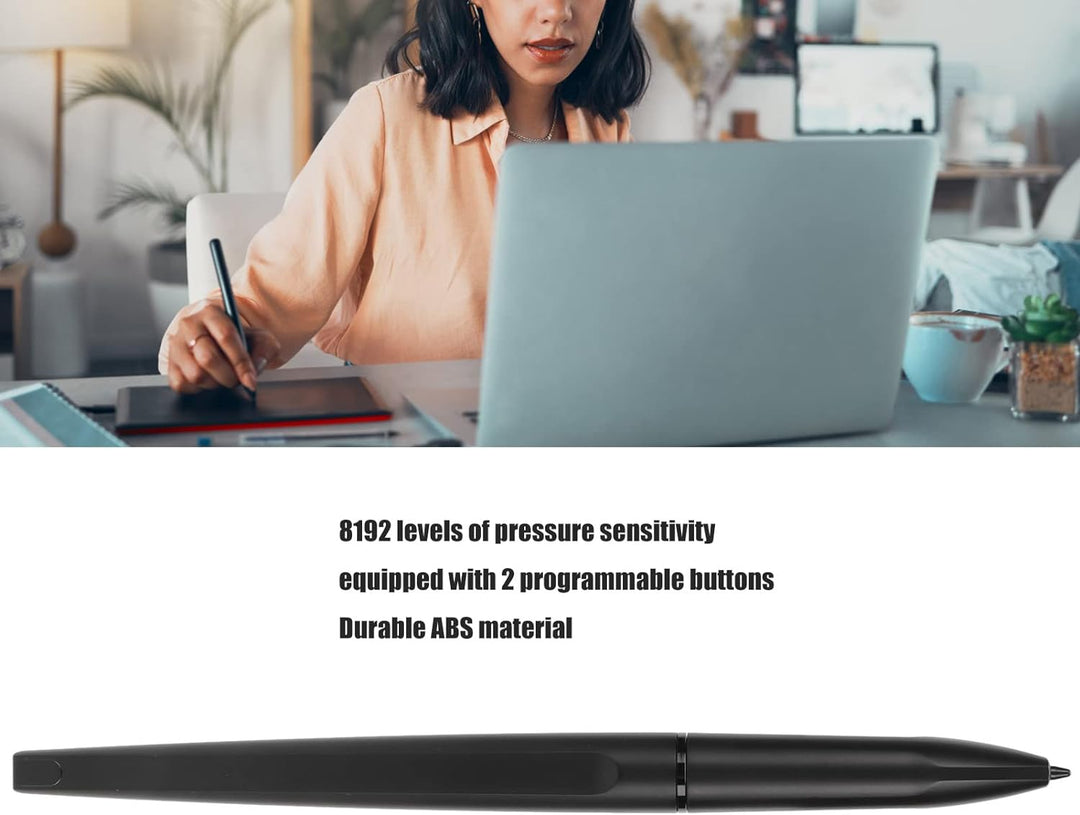 Dpofirs PE150 Wiederaufladbarer Stift Eingabestift für Huion INSPIROY G10T WH1409, Programmierbare T