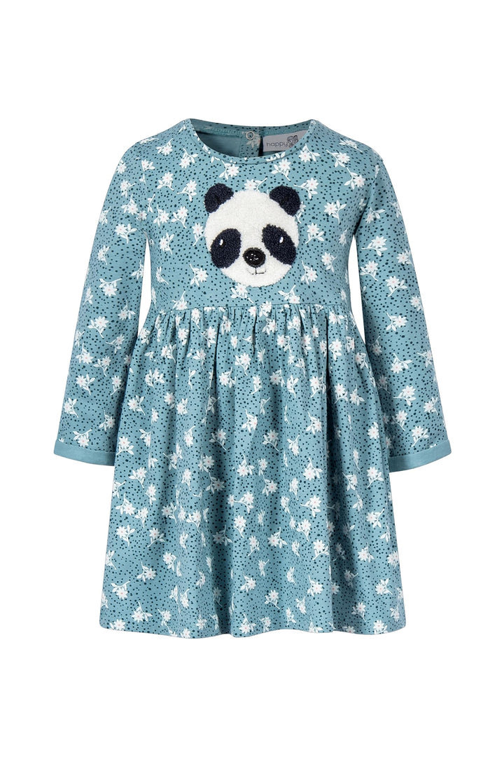 Happy Girls Mädchen Kleid Kinderkleid 98 Cyan, 98 Cyan