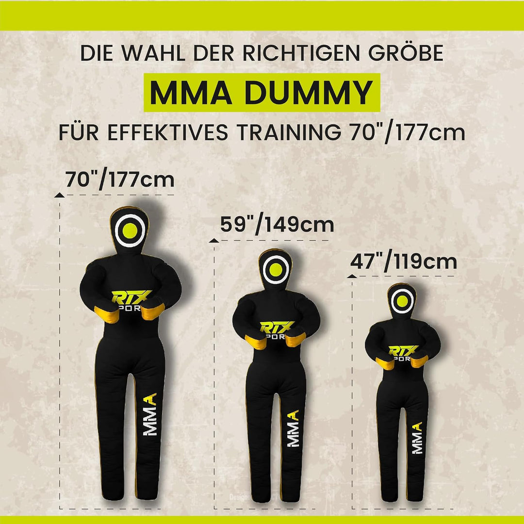 RTX MMA Judo Grappling Dummy -Boxenbeutel Brazilian BJJ Jiu Jitsu Standposition Wrestling Bjj Dummy