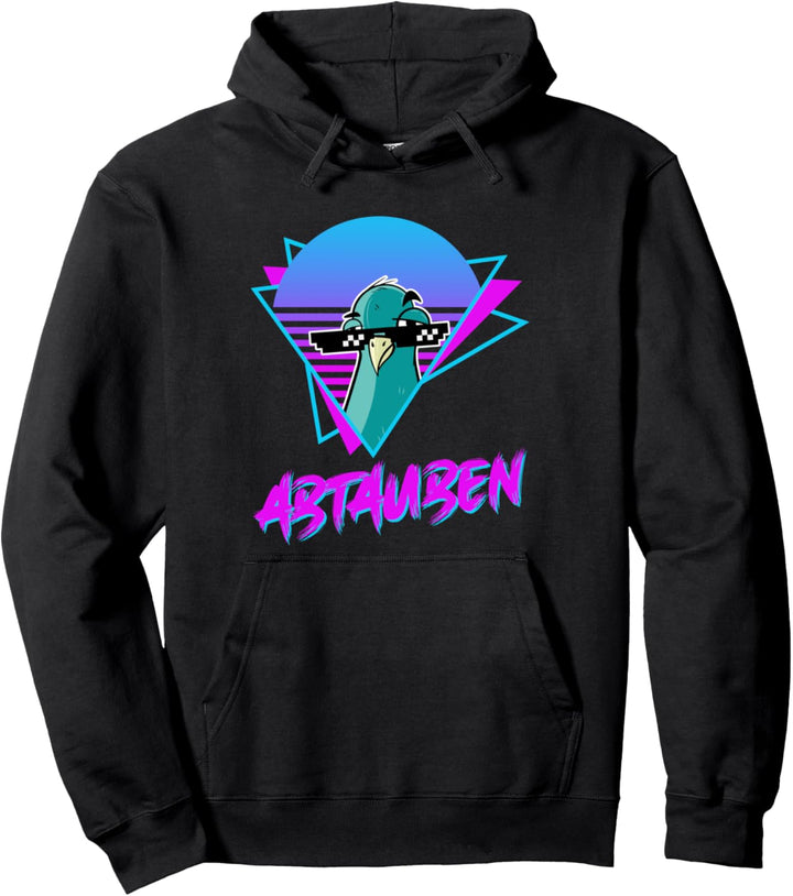 Abtauben Tauben Pigeoning Metalcore Taube Sonnen-Brille Pullover Hoodie