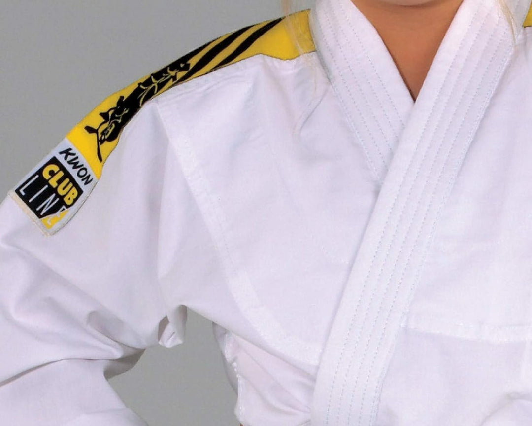 KWON Kinder Kampfsportanzug Judo Junior 120 blanc, 120 blanc