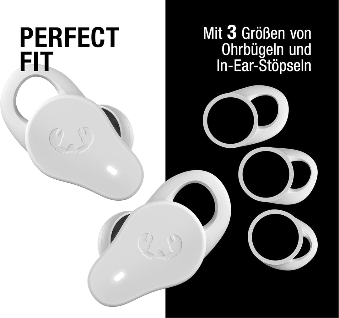 Fresh 'n Rebel Twins Rush, Bluetooth Kopfhörer Sport In-Ear mit Hybrid aktiver Noise Cancelling, Amb