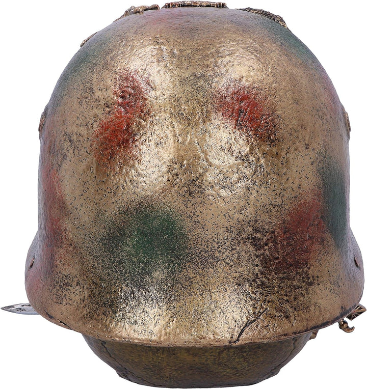 Nemesis Now Schmuckkästchen mit Totenkopf-Logo, 17,5 cm, goldfarben