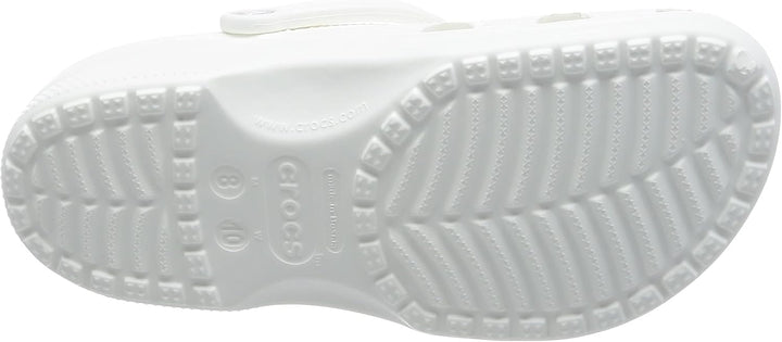 Crocs Unisex Klassisch Holzschuh 42/45 EU Alles Weiss, 42/45 EU Alles Weiß