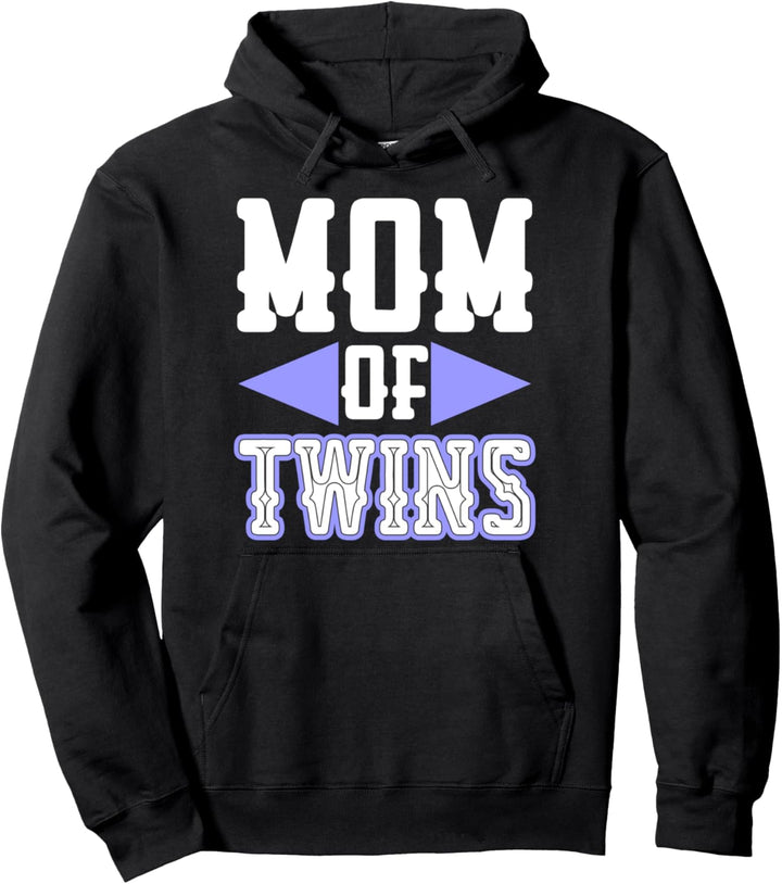 Mom Of Twins Mama von Zwillingen Lustige Zwillingsmama Pullover Hoodie