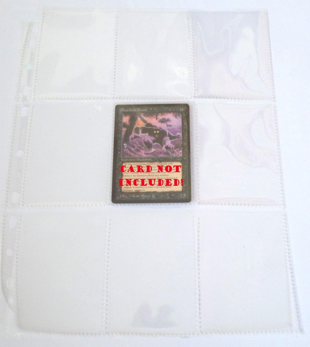 docsmagic.de 200 9-Pocket Pages - 11 3-Ring Album Ordnerseiten- MTG - PKM - YGO 9-Pocket 200 Pages,