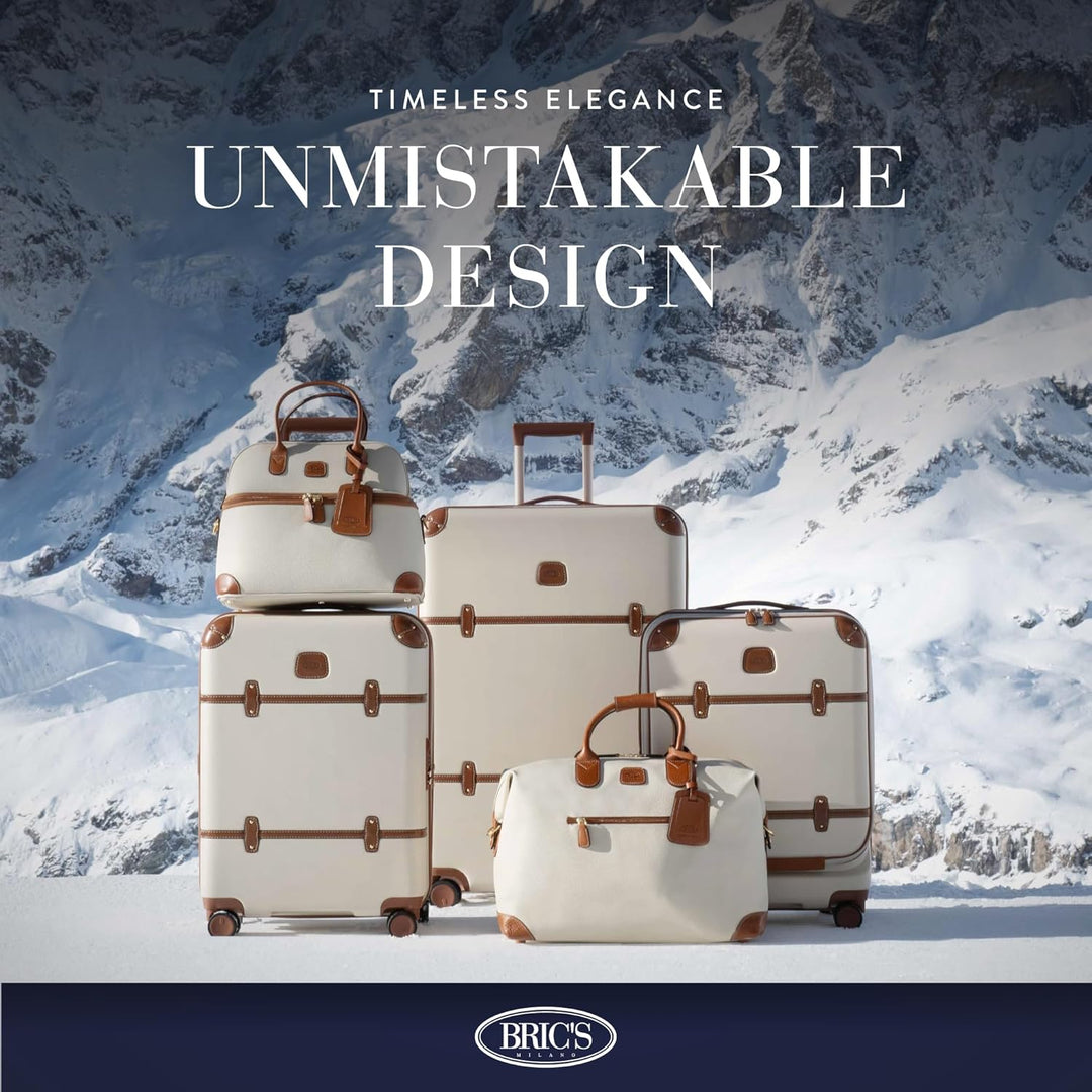 Bric's Bellagio Trolley 55 cm Cream 21 inch Cream, 21 inch Cream