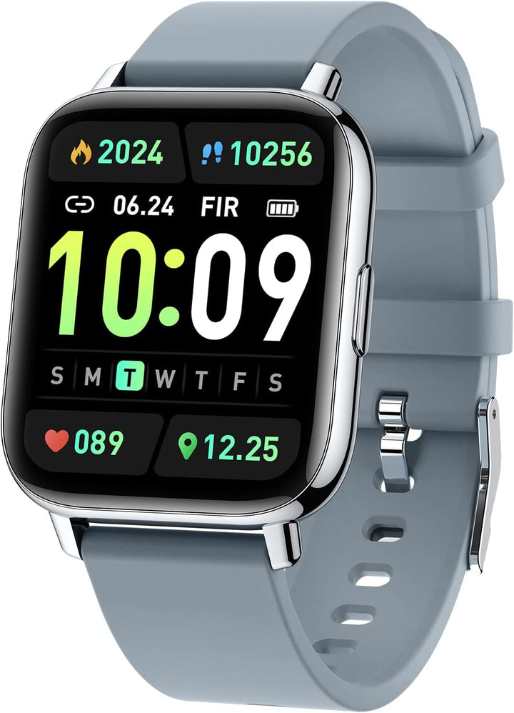 SUPBRO Smartwatch für Damen Herren Fitnessuhr mit Bluetooth Anruf 1,69" Touchscreen Fitness Tracker