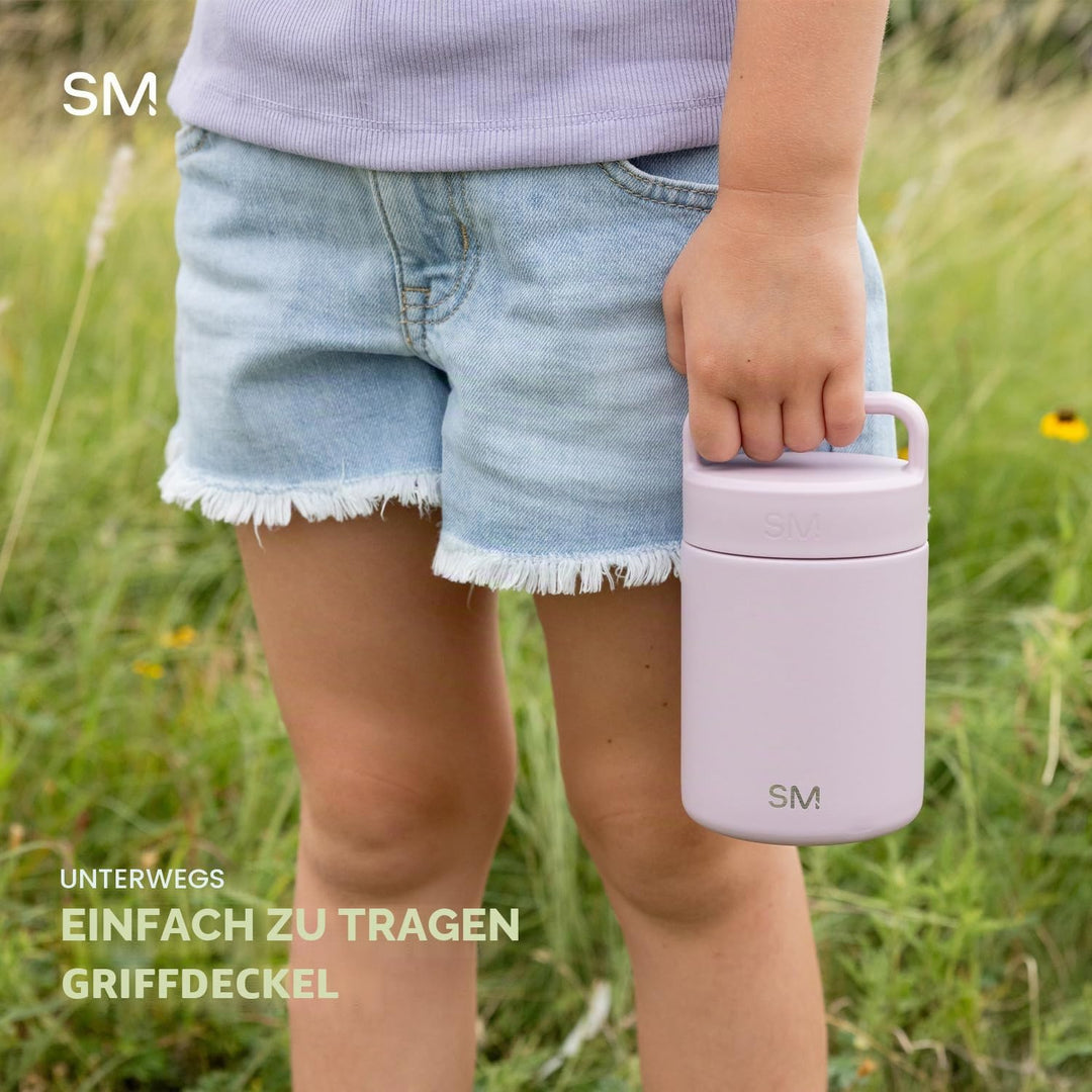 Simple Modern Thermobehälter für Essen | Warmhaltebehälter Edelstahl | Provision | 350ml | Deep Ocea