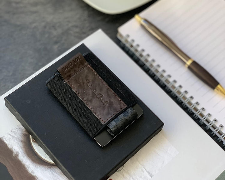 Jaimie Jacobs Nano Boy Mini Wallet, Mini Geldbörse aus Textil, Kleiner Geldbeutel, Slim Wallet mit Z