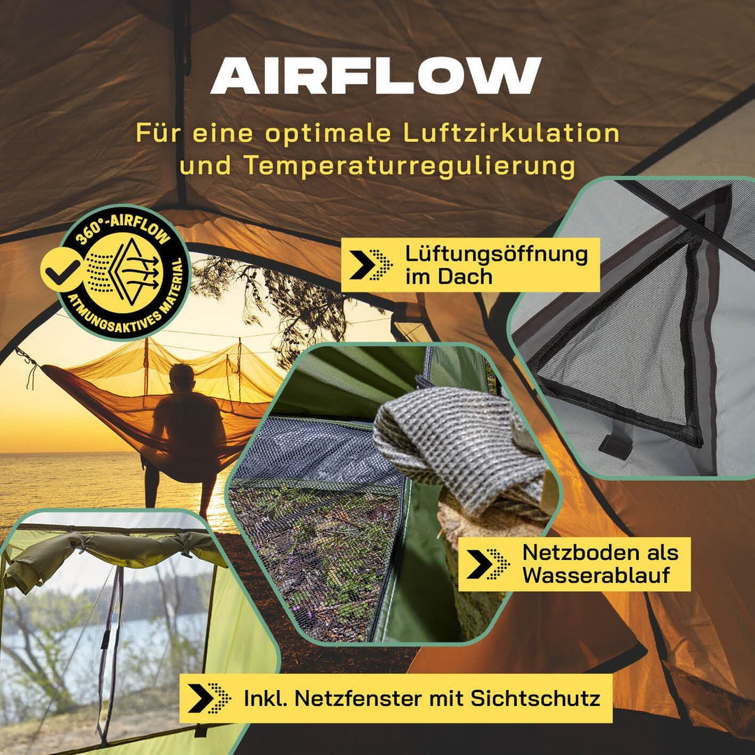 LUMALAND Premium Duschzelt | Toilettenzelt für Indoor &amp; Outdoor | Mobiles Umkleidezelt &amp; Lagerzelt |