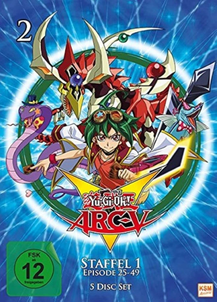 Yu-Gi-Oh! Arc-V - Staffel 1.2: Episode 25-49 [5 DVDs], DVD