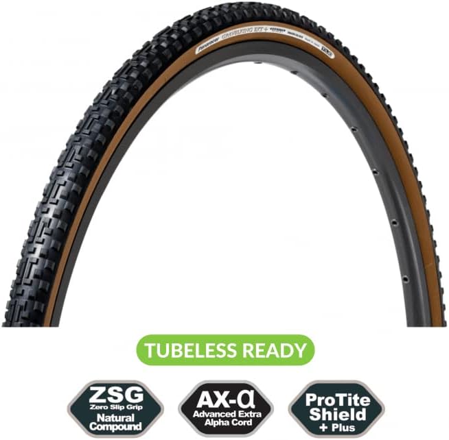 Panaracer GravelKing EXT+ TLC Folding Tyre Schwarz 700x35C, Schwarz 700x35C