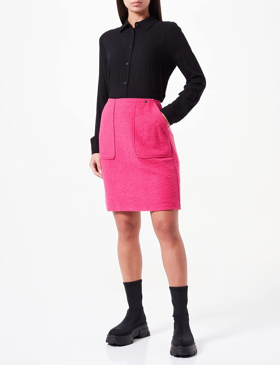Gerry Weber Damen 711024-66361 Rock 36 Hot Pink, 36 Hot Pink