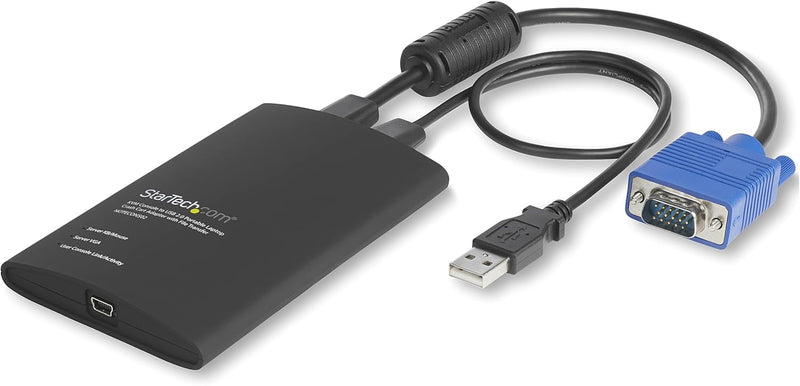 StarTech.com USB Crash Cart Adapter - Portables KVM Adapter - Laptop KVM Konsole für Headless Geräte