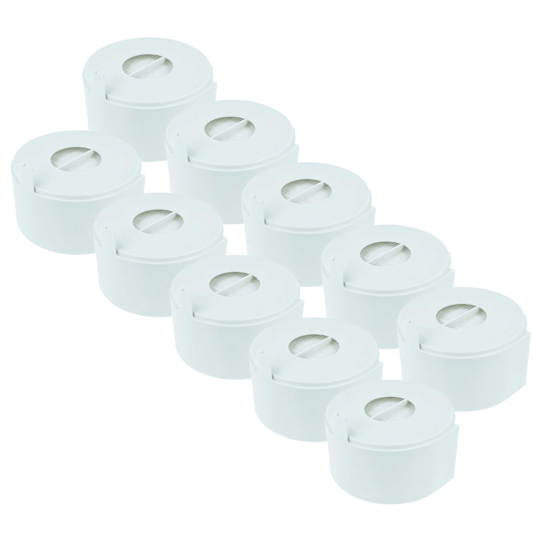 vhbw 10x HEPA Filter kompatibel mit Dyson WD05 | WD05 TALL, Tap AB09, WD04, AB10 TALL, AB11, AB10 Hä