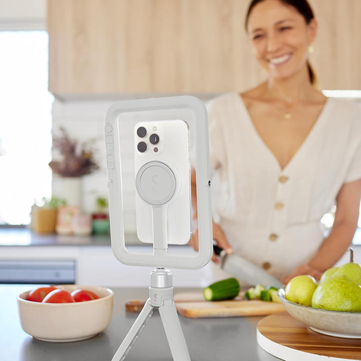 ShiftCam SnapStudio Light - LED-Magnetringlicht mit regelbarer Helligkeit, regelbarer Temperatur, US