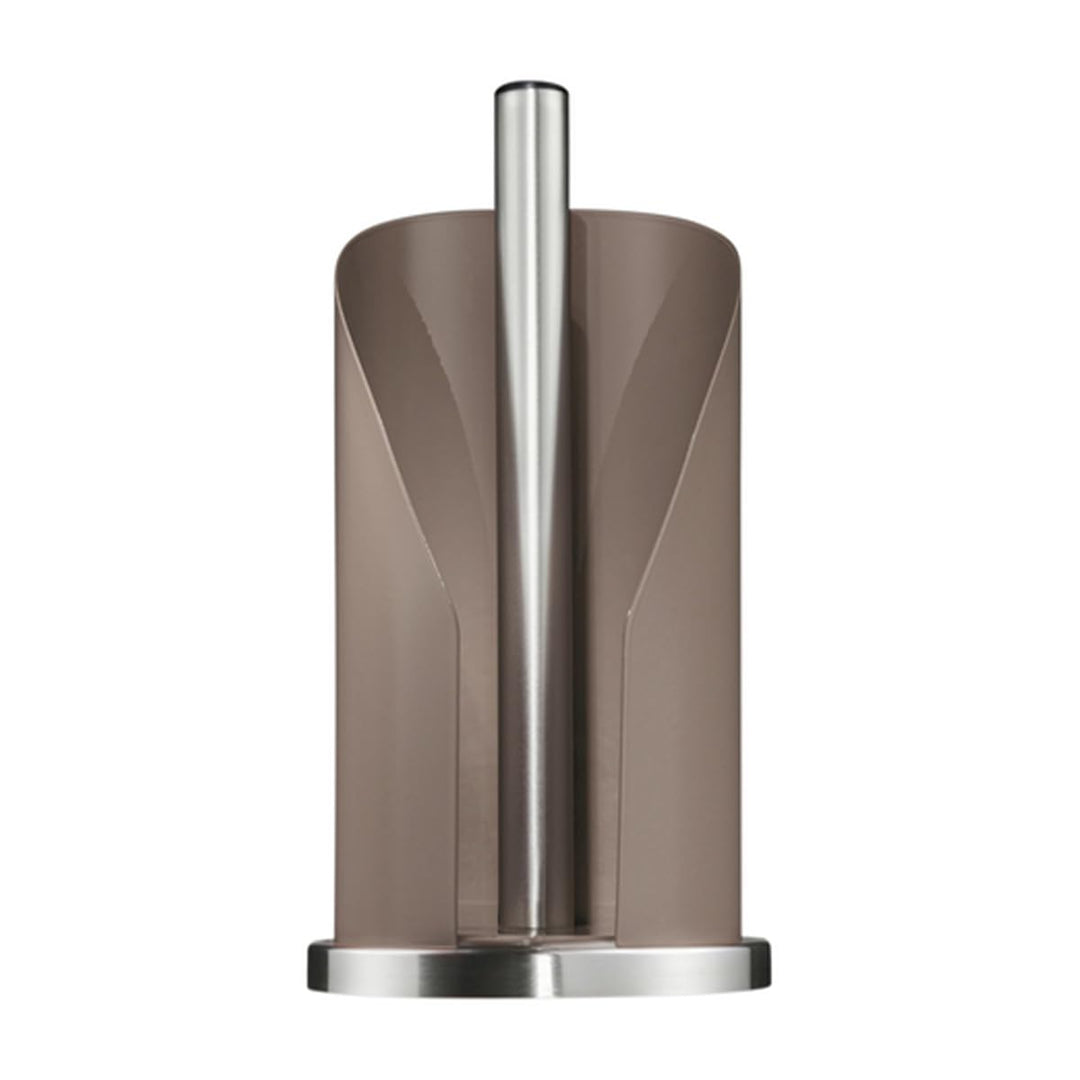 WESCO Papierrollenhalter in der Farbe warmes grau aus Edelstahl und farbig lackiertem Stahlblech, st