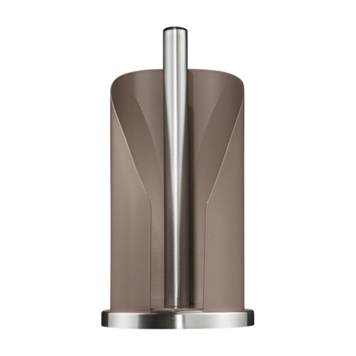 WESCO Papierrollenhalter in der Farbe warmes grau aus Edelstahl und farbig lackiertem Stahlblech, st