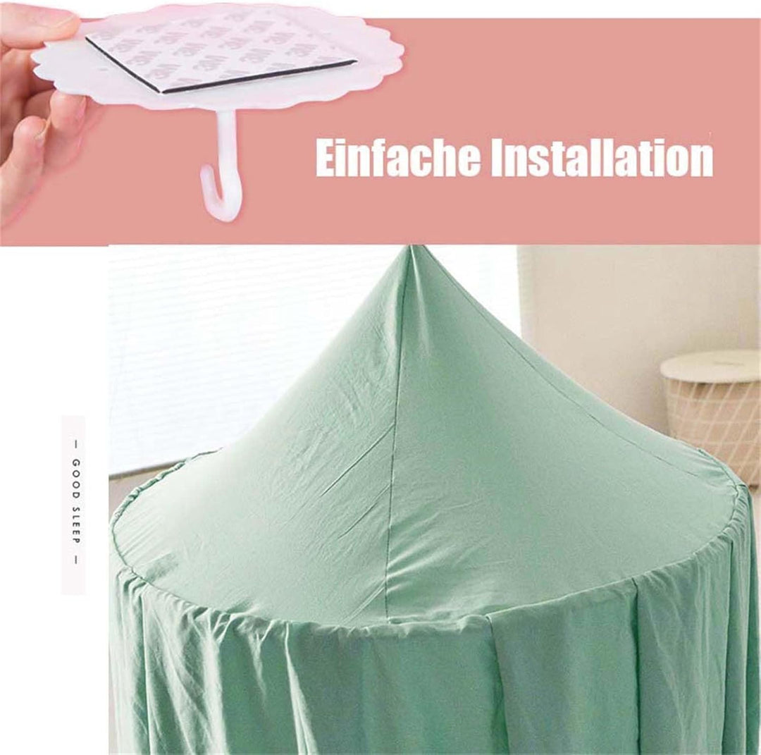 Betthimmel Babybett, Kinder Moskitonetz Spitze Baldachin, Mädchen Prinzessin Himmelbett Bettvorhang