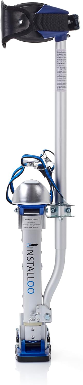 Installoo Stelzen Arbeitsstelzen für Trockenbauer Deckenbauer Maler Profi-Line 3.0 mit CE, Grösse M